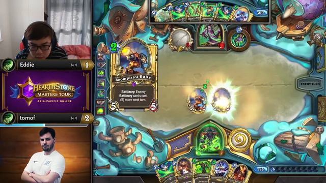 Swiss Round 6 | Hearthstone Masters Tour Online: Asia-Pacific смотреть онлайн