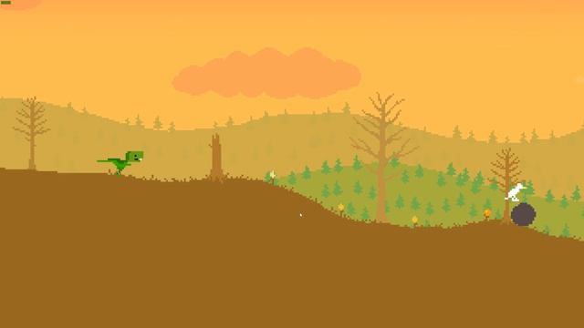 Dino Run DX Classic Playthrough