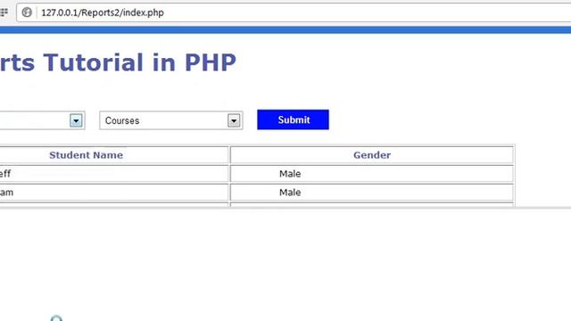 How to create reports in PHP part-6 смотреть онлайн