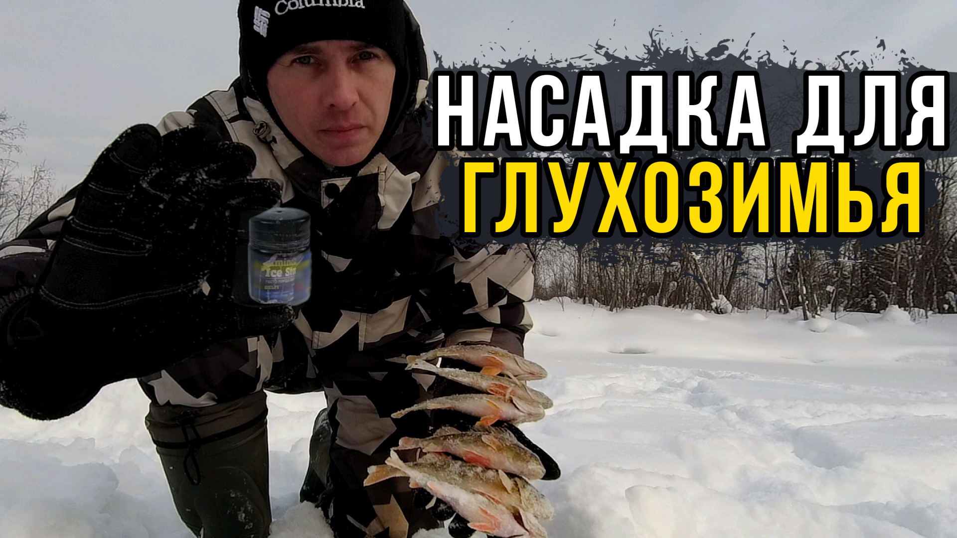 Рыбалка зимой на насадку которая сравнится с мотылём.Ловля окуня в глухозимье. смотреть онлайн