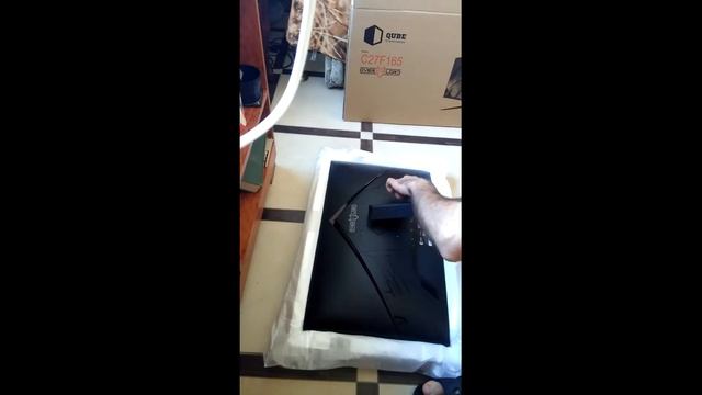 Мой Новый Монитор. QUBE C27F165