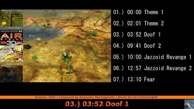 AIRSTRIKE 3D: OPERATION W.A.T. OST [Full] OFFICIAL GAME SOUNDTRACK смотреть онлайн