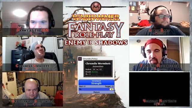CORP: Warhammer Fantasy Roleplay 4e: The Enemy Within Campaign: Enemy in Shadows - Week 1.2 смотреть онлайн