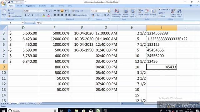 Ms excal- formatting cells Number format by Nitin kapoor смотреть онлайн