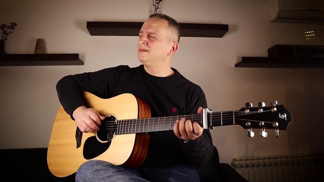 Don't Worry, Be Happy - Bobby McFerrin - Acoustic Guitar Cover смотреть онлайн