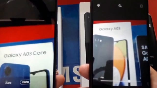 Samsung Galaxy A03 vs A03 core