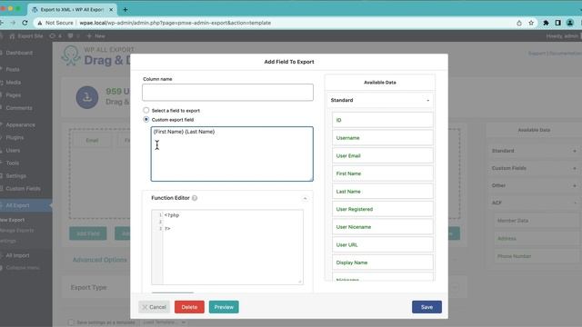 How To Export WordPress Users to CSV, Excel, or XML смотреть онлайн