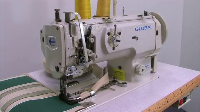 Global WF 1515 AELG BL Flatbed walking foot machines смотреть онлайн