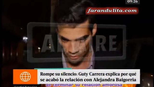 AE: Guty Carrera mando chiquita a Alejandra Baigorria por exponer fin de su relacion [13-06-2016] смотреть онлайн