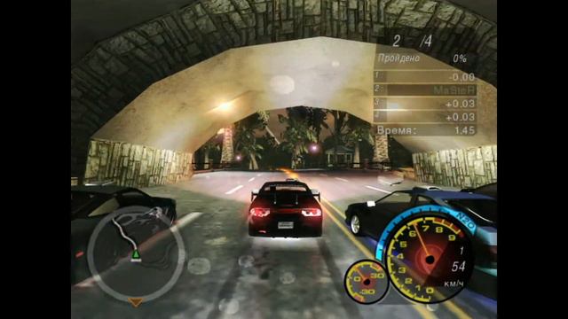 27. Скрытые гонки. Этап 4 ч.2 / NFS Underground 2 / Хардкорное прохождение на 100% смотреть онлайн