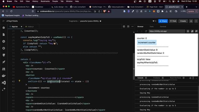[Fragment] [React] Explicación del hook useMemo - 2023/09/20 смотреть онлайн