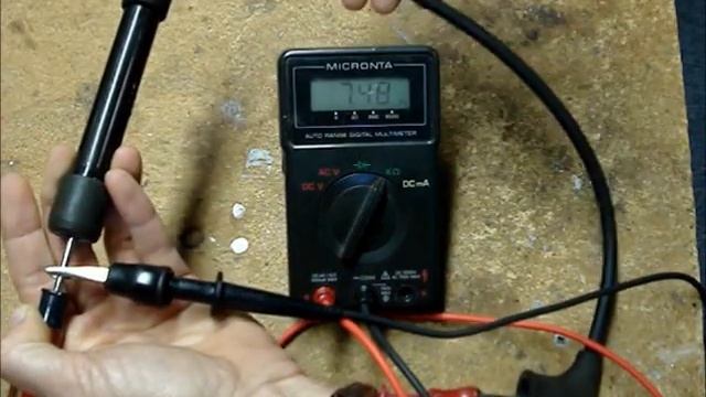 Test Spark Plug Wires With Multimeter смотреть онлайн
