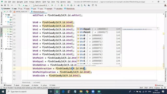 How to create calculator in Android Studio смотреть онлайн