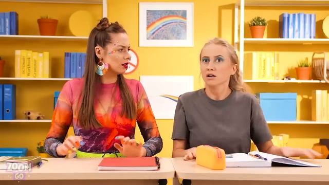 Easy School Hacks I Wish I Knew Before! || Funny Moments, School DIY Ideas смотреть онлайн