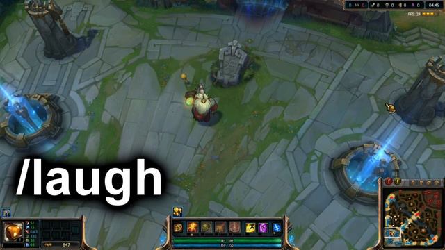 BARD CHAMPION EMOTES - League of Legends смотреть онлайн