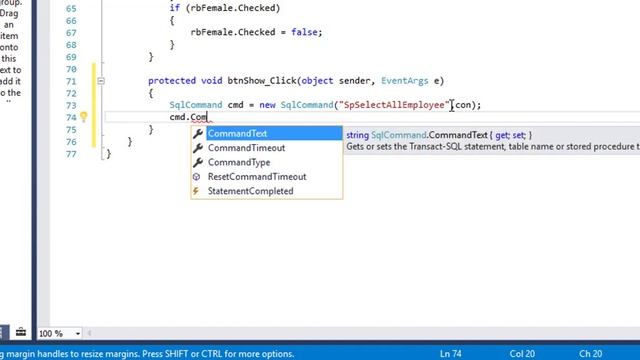 How to show all data using store procedure in C# ADO.net Part-02 смотреть онлайн