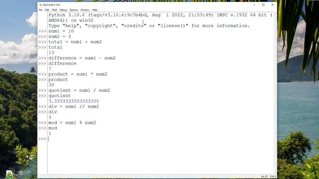 Math in Python including div and mod, math library, PEMDAS. Problem Solving w/Python Ch 2 Lecture 2 смотреть онлайн