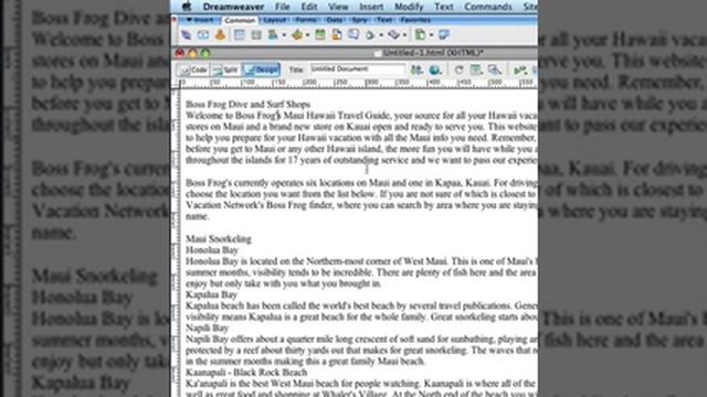 Document Window Tool Bar смотреть онлайн