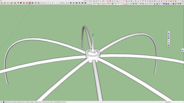 [How to] create an umbrella with sketchup смотреть онлайн