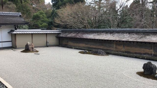 A Zen Rock Garden at Ryōan ji Temple Kyoto - Japanese Gardens to Visit смотреть онлайн