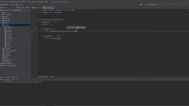 Python Django Tutorial - Creating Sitemaps for Our Website смотреть онлайн