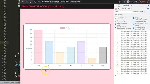How to Change Font Color from Callback in the Scales in Chart JS смотреть онлайн