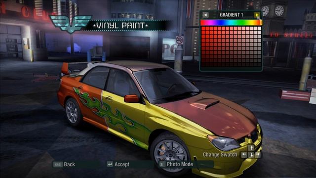 Vinyl Tutorial on SUBARU IMPREZA in NFS CARBON смотреть онлайн
