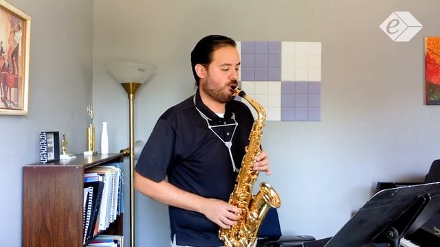 Violin Sonata in E Major, HWV 373 by G.F. Handel - Adagio for Alto Saxophone смотреть онлайн