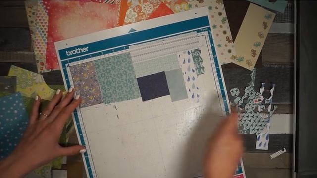 ScanNCut / Мини альбом из обрезков бумаги - Скрапбукинг мастер-класс / Aida Handmade смотреть онлайн