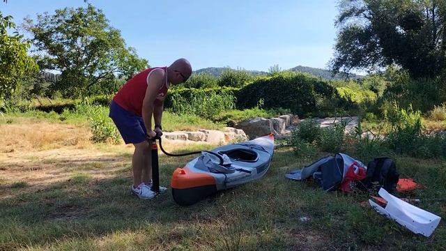 Kayak Strenfit X500 Inflatable Kayak, Ready.... Go!!