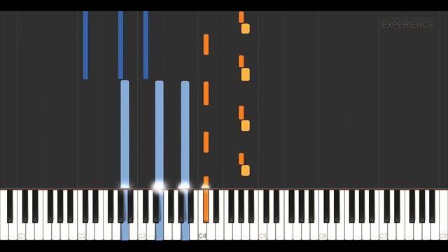 Experience - Ludovico Einaudi \\ Synthesia Piano Tutorial смотреть онлайн