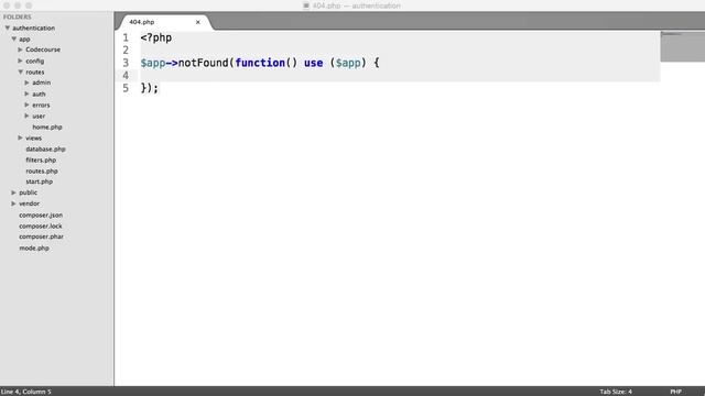 PHP Authentication: Custom 404 Page (27/30) смотреть онлайн