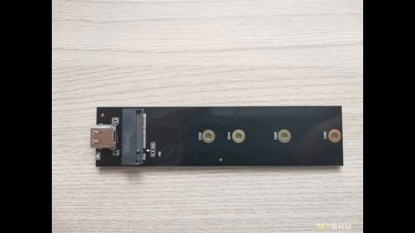 Кейс для SATA SSD - USB3.1 к M.2 NGFF SATA SSD BOX (JMS576) | #Обзор