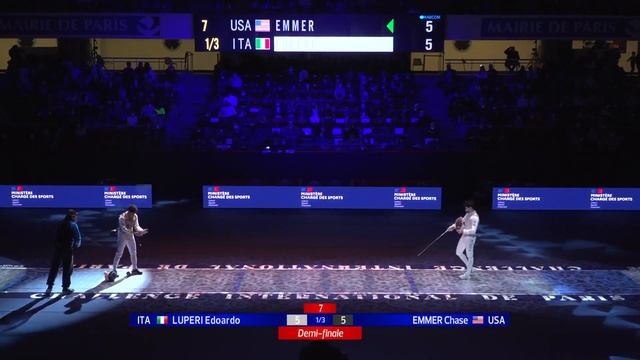 Challenge International de Paris 2022 SMF - L4 - Edoardo Luperi ITA v Chase Emmer USA смотреть онлайн