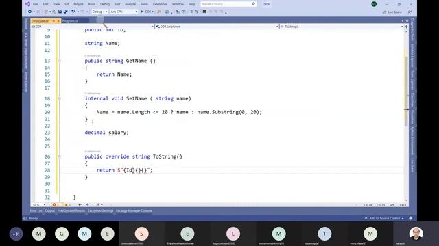 8-c#, Enum, Array, Property. смотреть онлайн