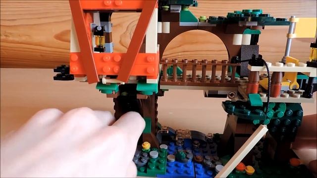 Обзор LEGO Creator 31053 Домик на дереве смотреть онлайн