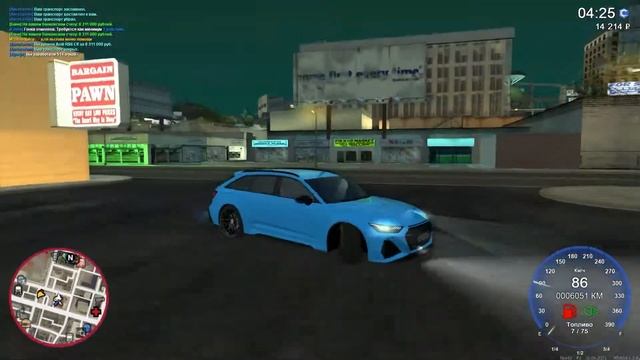 ПЕРВОЕ АВТО В ПРОЕКТЕ | AUDI RS6 C8 | MTA CCDPLANET смотреть онлайн