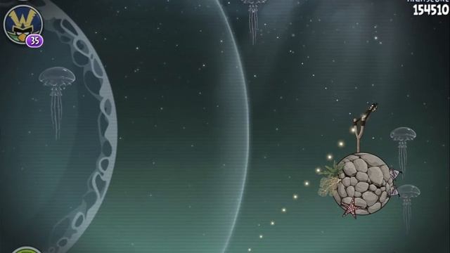 Angry Birds Space Pig Dipper Level M6-20 Mirror World Walkthrough 3 Star смотреть онлайн