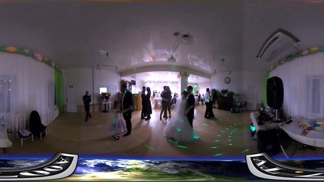 Первый танец молодожёнов - Свадьба Александр и Елена - VR Видео 360° - A007.tv - 20200925_04 смотреть онлайн