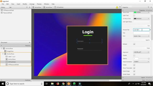 Amazing JavaFX Login Form - Scene builder and Netbeans смотреть онлайн