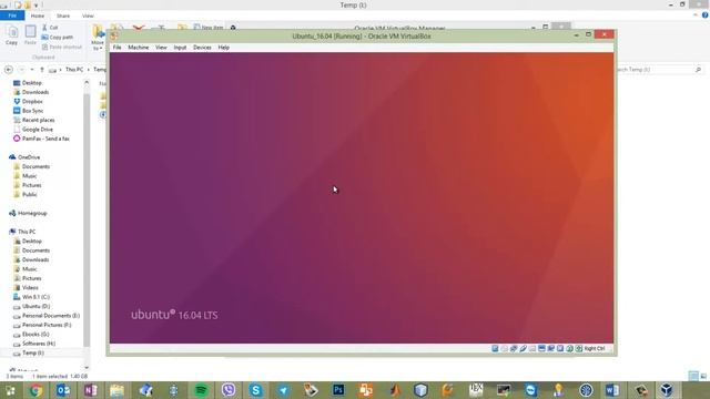 Install Ubuntu 16.04 LTS Desktop on Oracle VM VirtualBox смотреть онлайн