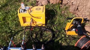 Сварка ПНД трубы 160 диаметра.