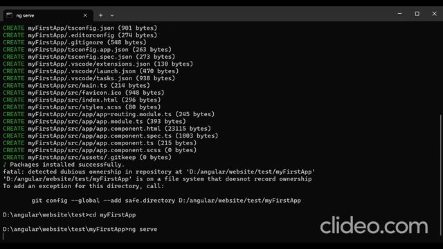 How to create first angular project #step by step #angular #css #html #happyLearning смотреть онлайн
