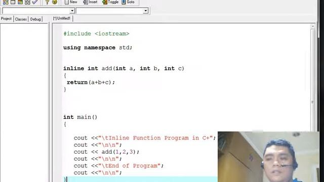 Inline Function in C++ смотреть онлайн