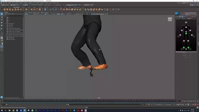 Autodesk Maya 2024 - Transferring Mixamo animation to your Character смотреть онлайн