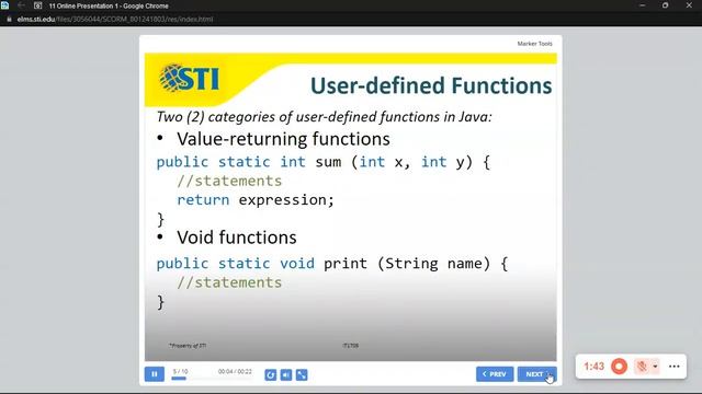 [Learn With Us!!??]Computer Programming 1 - SY2223 1T | 11 Functions and Parameter Passing (Finals смотреть онлайн
