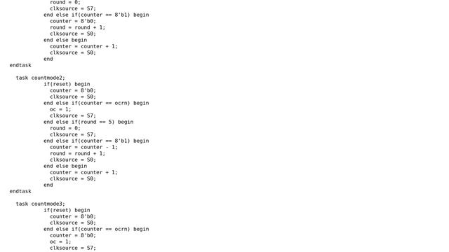 "Unresolved reference to 'countmode1'" , Verilog simulation error смотреть онлайн