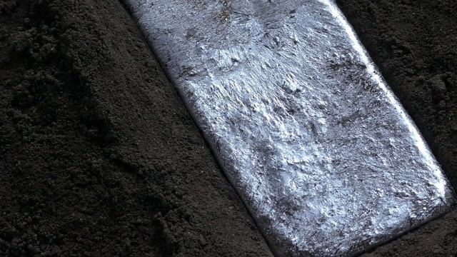 Литье алюминия в форму из песка