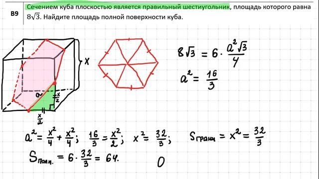 Разбор задач РТ по математике 2020-21 гг второго этапа, вариант 1. Задачи В9 10 смотреть онлайн