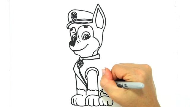 Paw Patrol Coloring Book Compilation Episode Chase, Skye, Marshall, Zuma, Rocky and Rubble Printabl смотреть онлайн